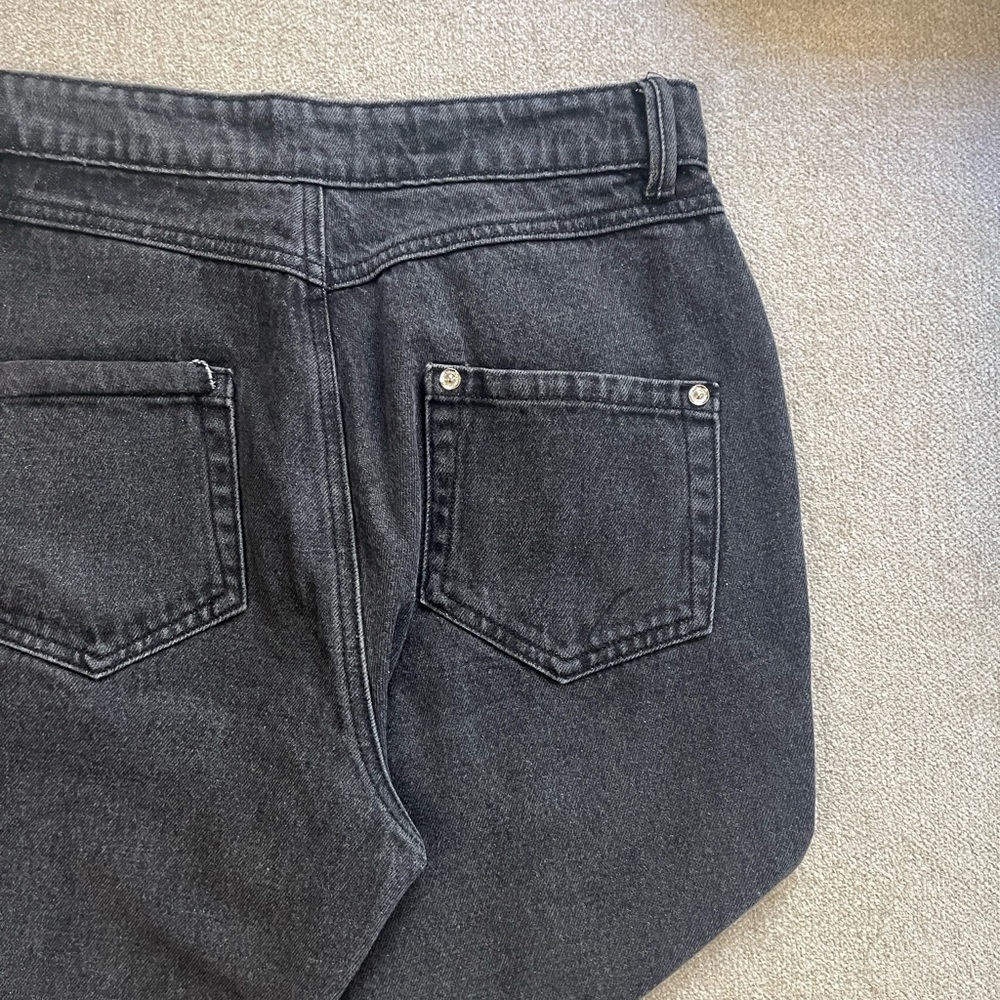 Maniere De Voir Black Pistol Jeans UK6/ US 4 - Picture 10 of 14